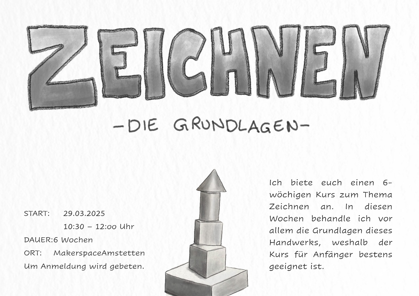 Zeichnen - die Grundlagen