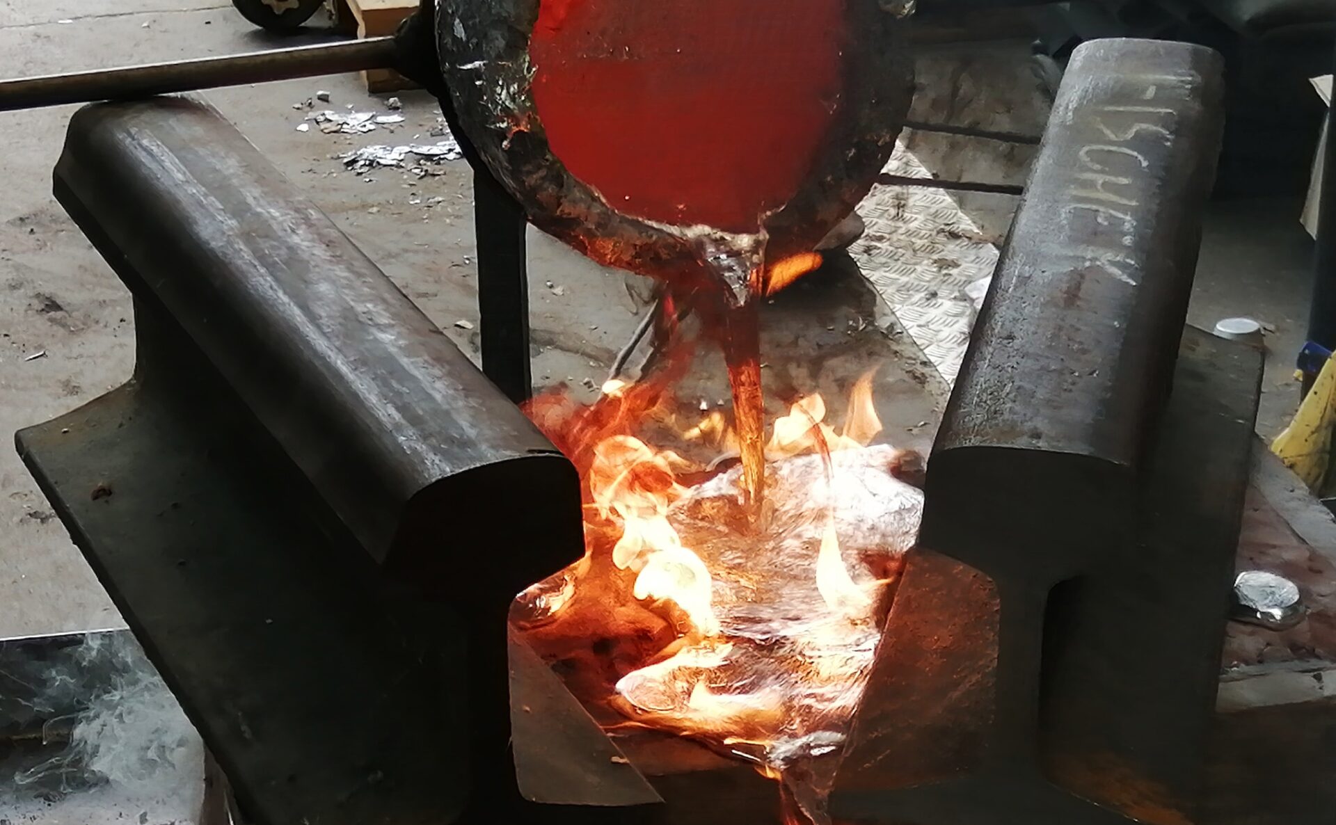 Aluminium-Gießen
