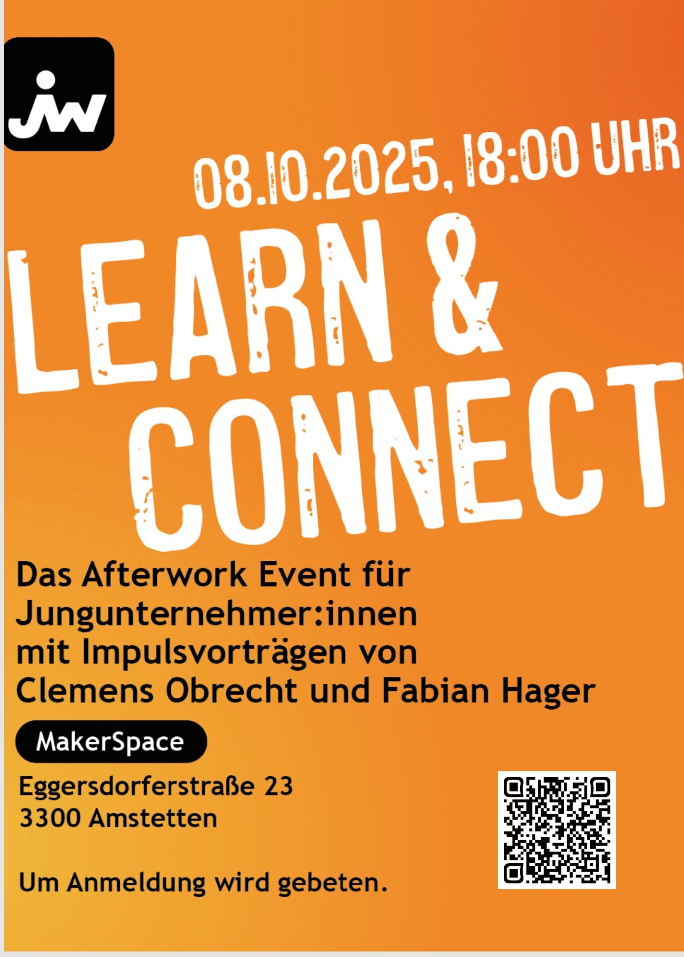 Learn & Connect  MakerSpace[A] in Kooperation Junge Wirtschaft