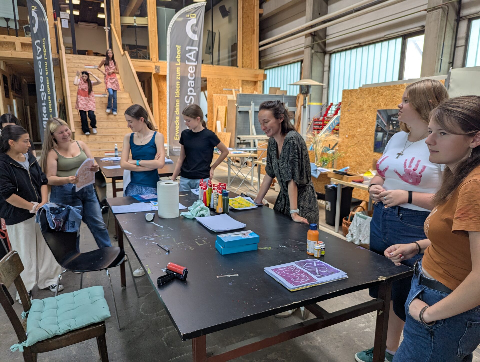 MakerSpace[A] - Werkstattbereich / Halle