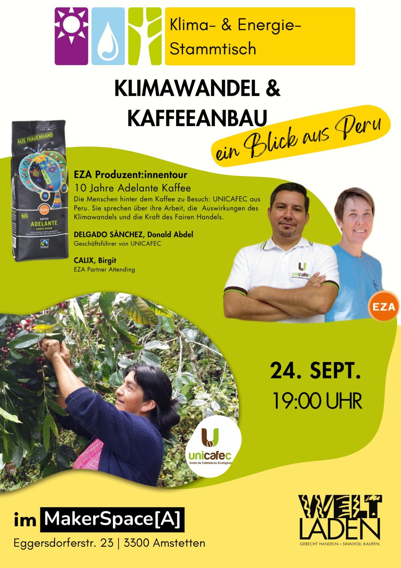 Peru zu Gast: Klimawandel & Fairer Kaffee hautnah erleben (Weltladen Amstetten)