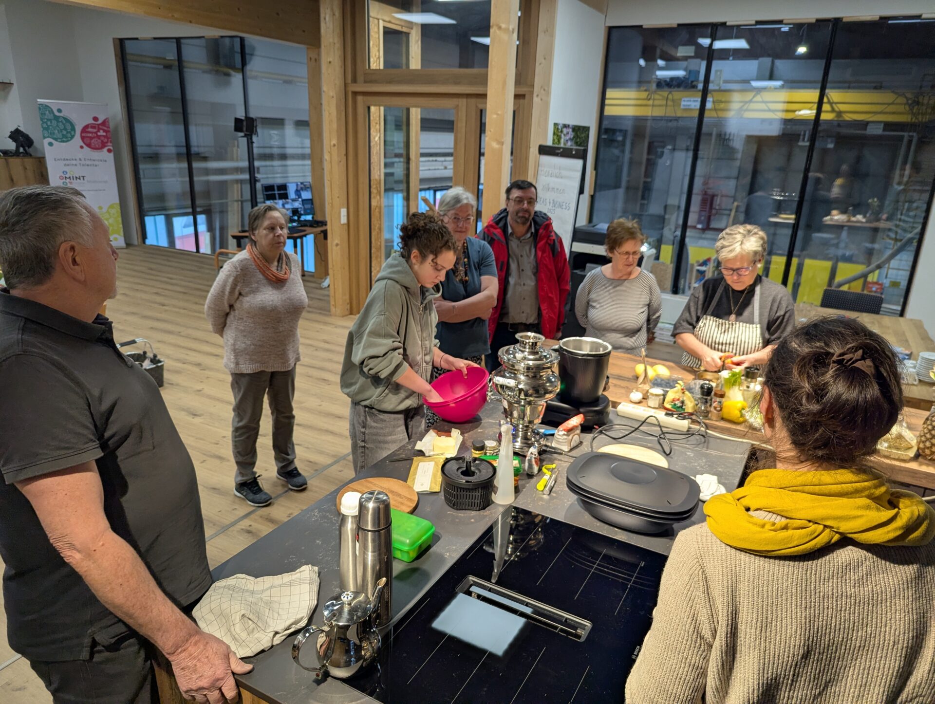 Einladung zum Kochworkshop im Makerspace Amstetten